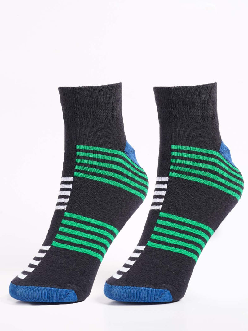 Black Designer Socks (SOCKS-1350)