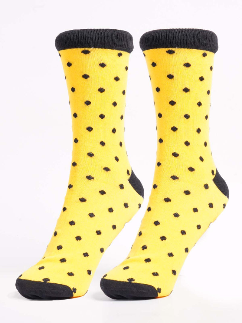 Yellow Designer Socks (SOCKS-1355)