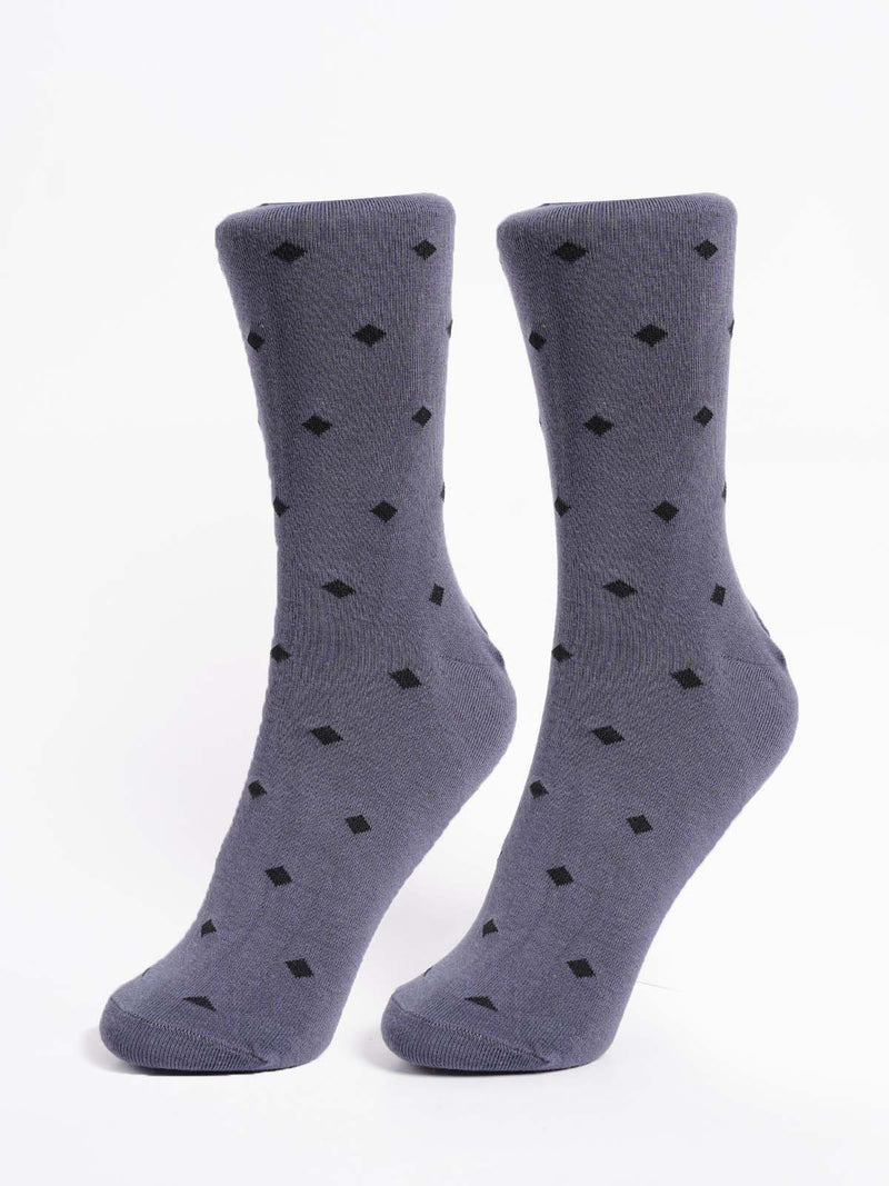 Grey Designer Socks (SOCKS-1405)