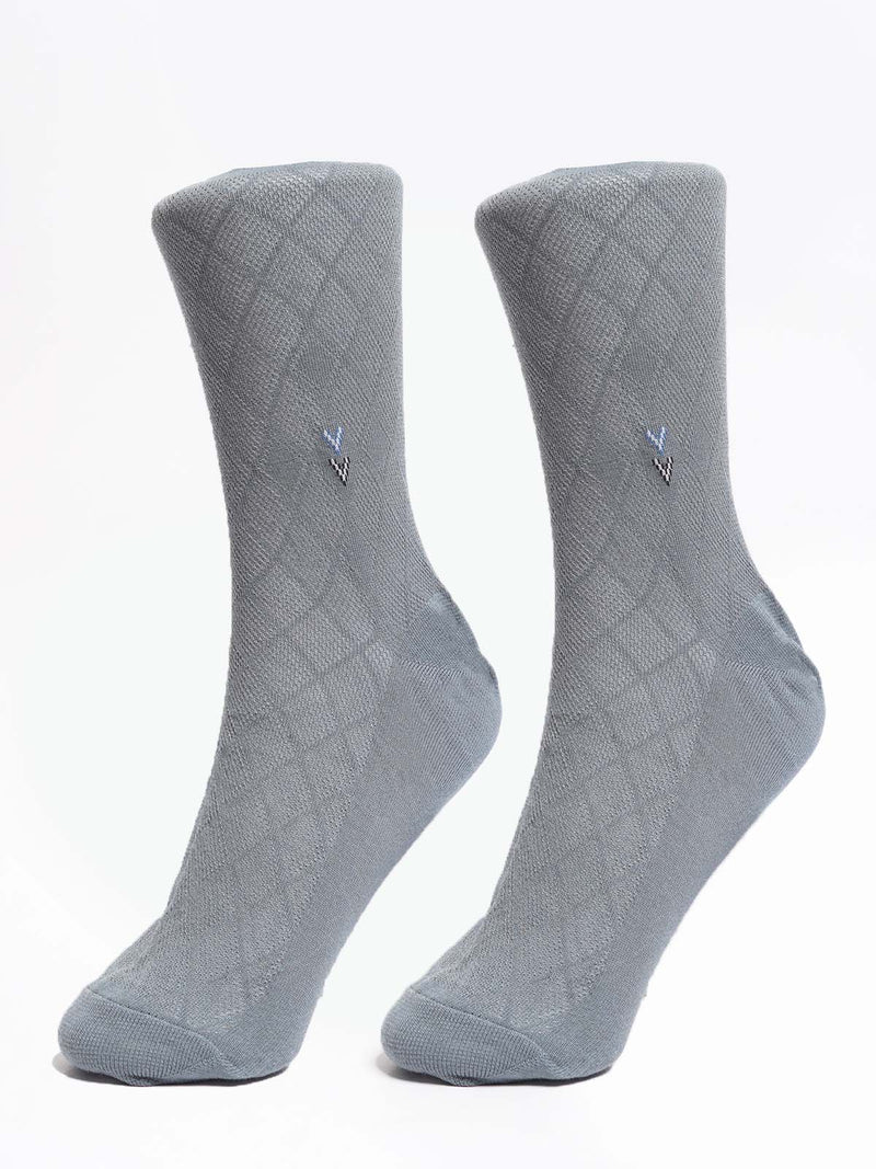 Grey Designer Socks (SOCKS-1420)