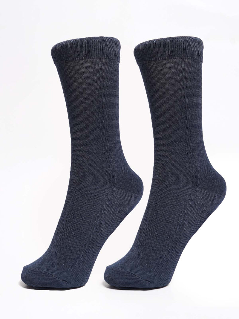 Navy Blue Designer Socks (SOCKS-1453)