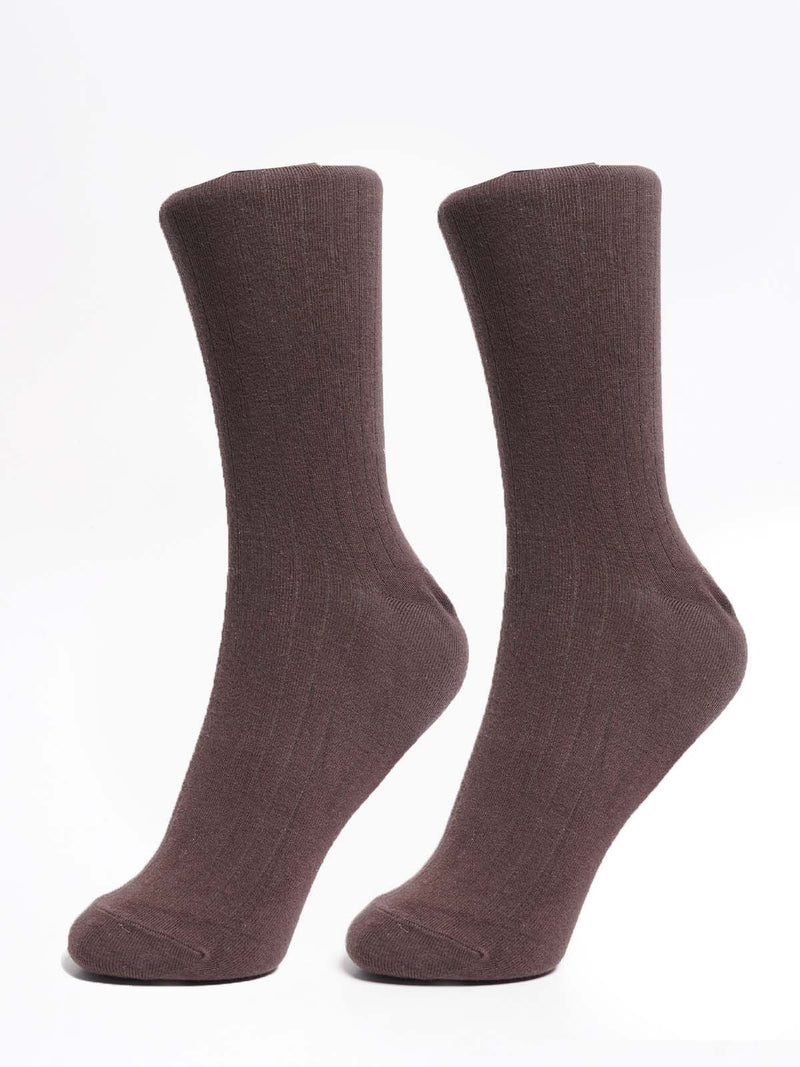 Brown Designer Socks (SOCKS-1467)