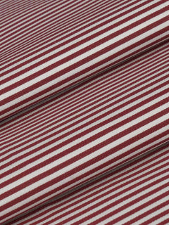 Maroon & White Stripes Bespoke Shirt (BSST-041)