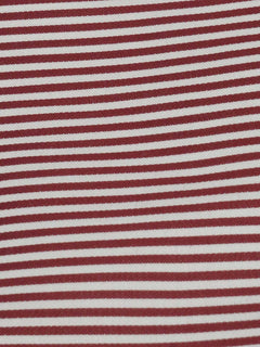 Maroon & White Stripes Bespoke Shirt (BSST-041)