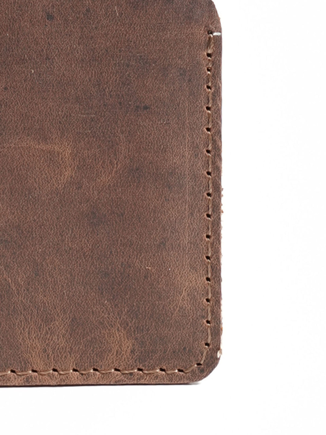 Brown Textured Leather Wallet (W-220)