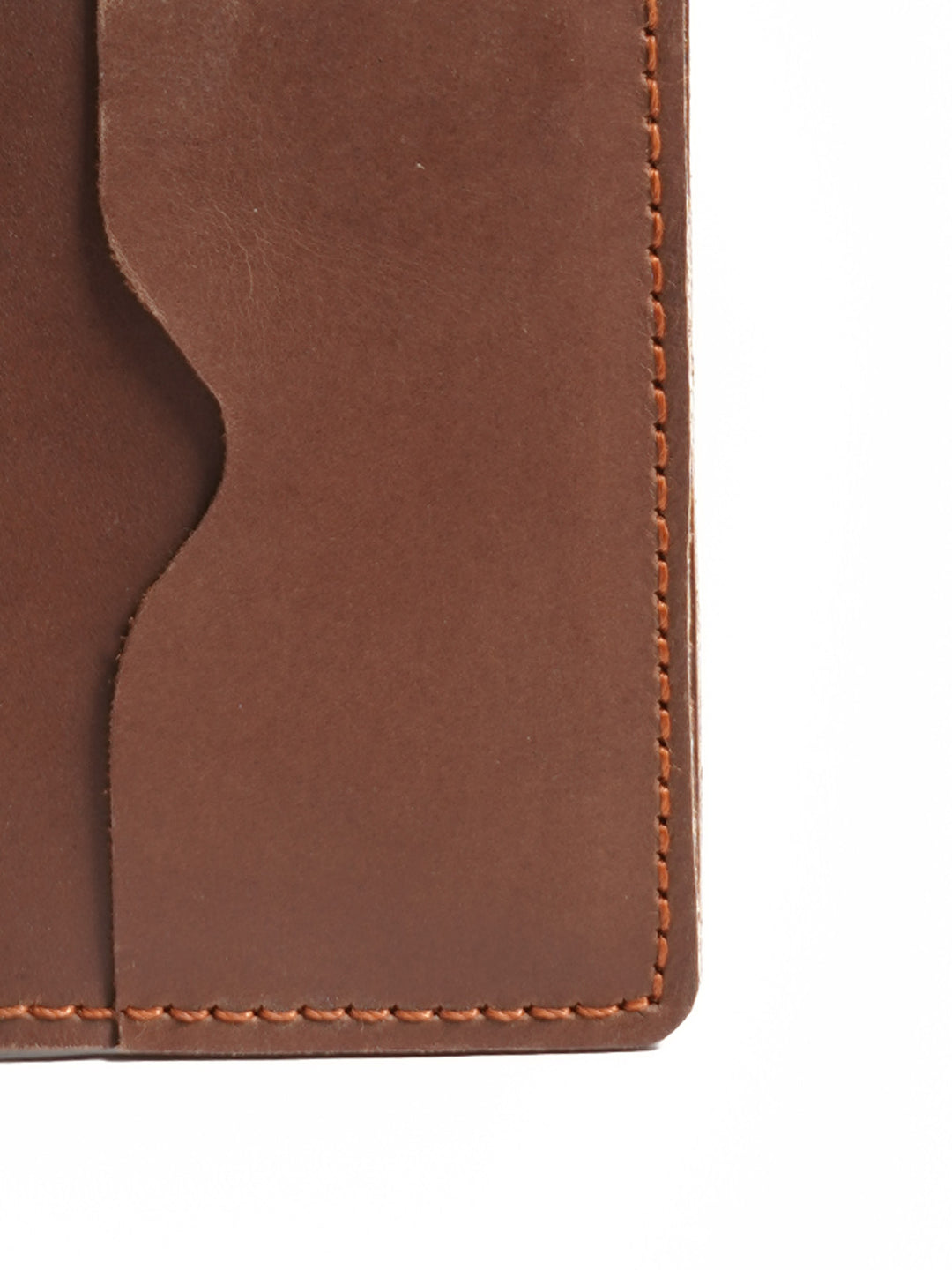 Brown Leather Card Holder (W-234)