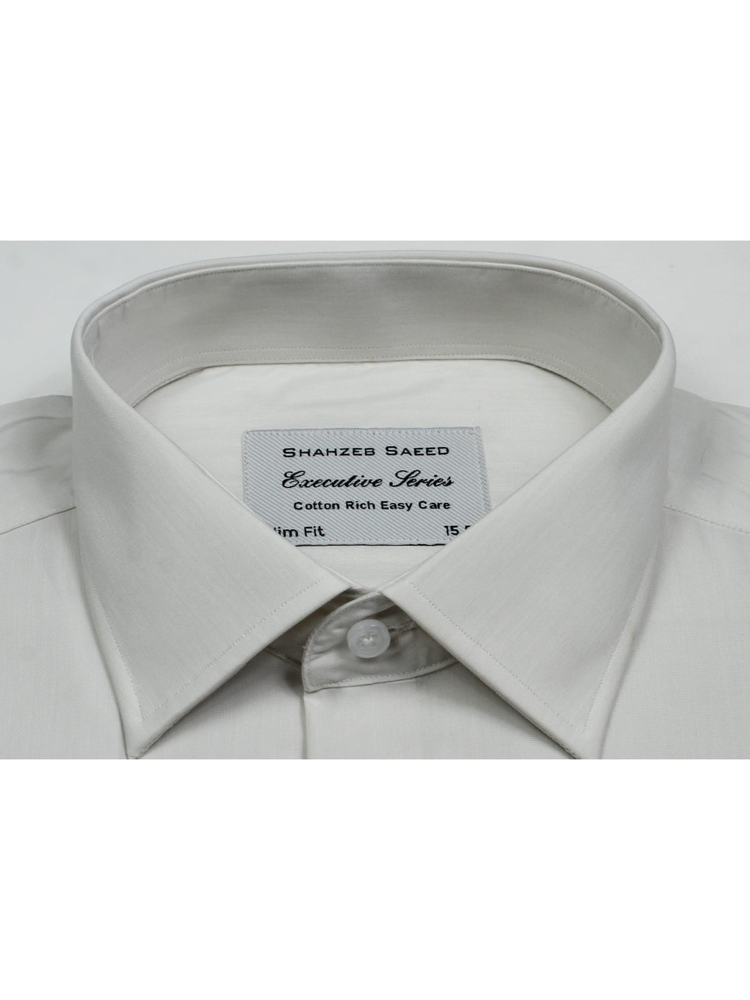 Off White Plain, Elite Edition, French Collar Men’s Formal Shirt  (RTW-2330)