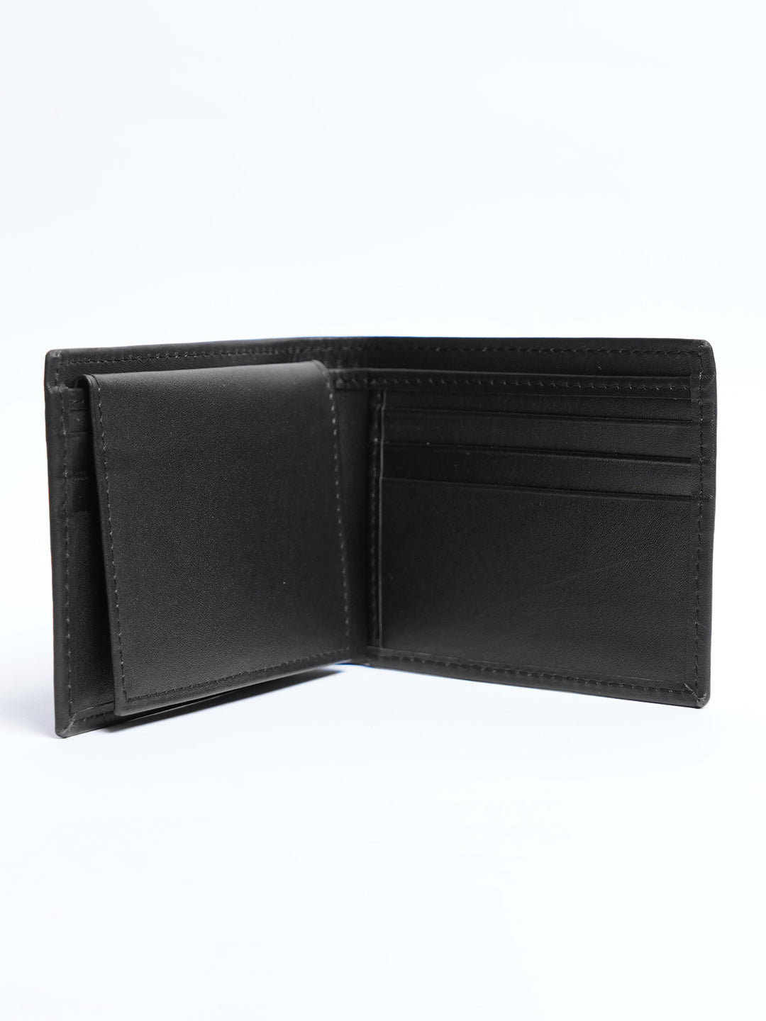 Black Leather Wallet (W-267)