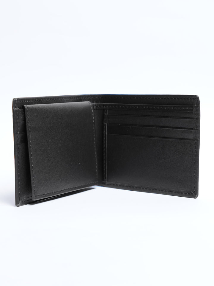 Black Leather Wallet (W-267)