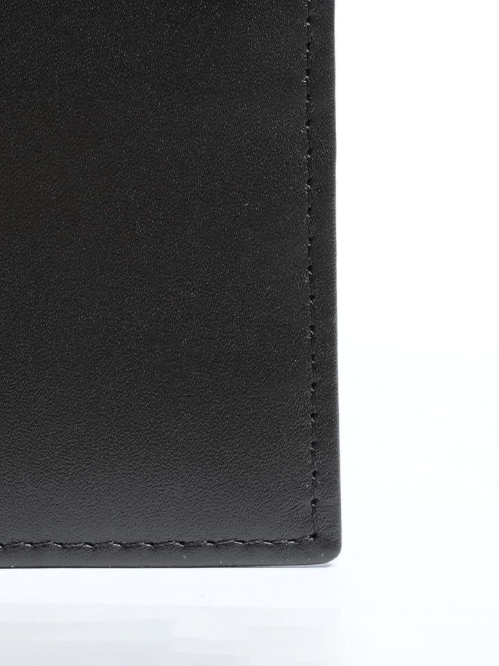 Black Leather Wallet (W-267)