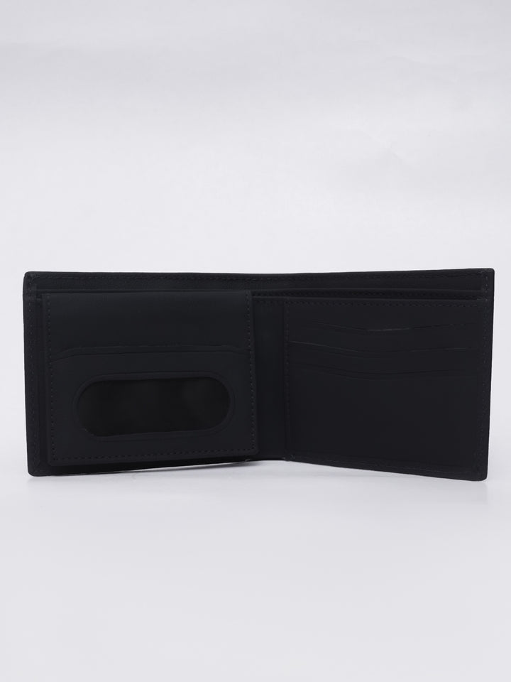 Black Leather Wallet (W-269)
