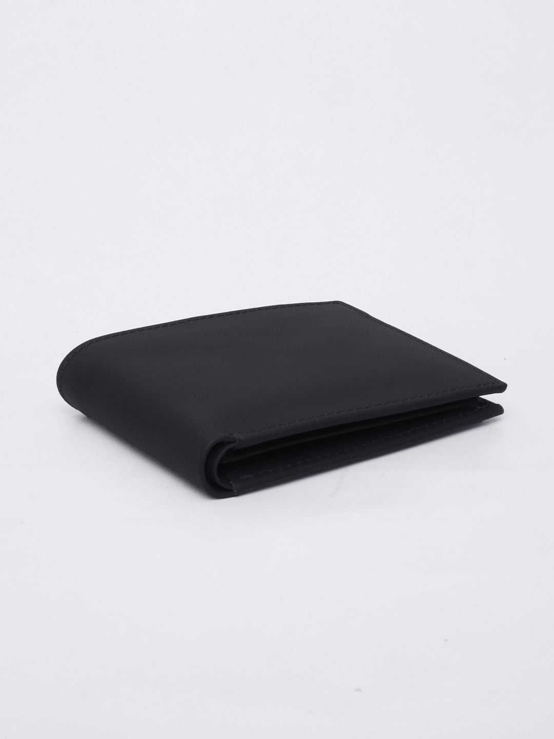 Black Leather Wallet (W-269)