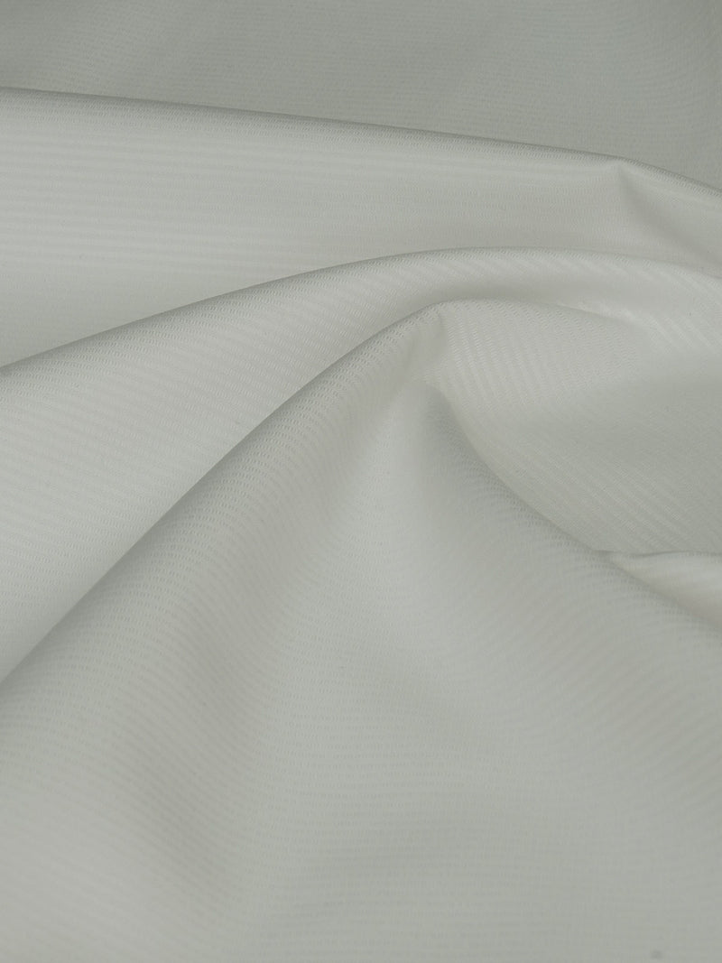Pearl White Self Striped Bespoke Shirt (BSST-056)