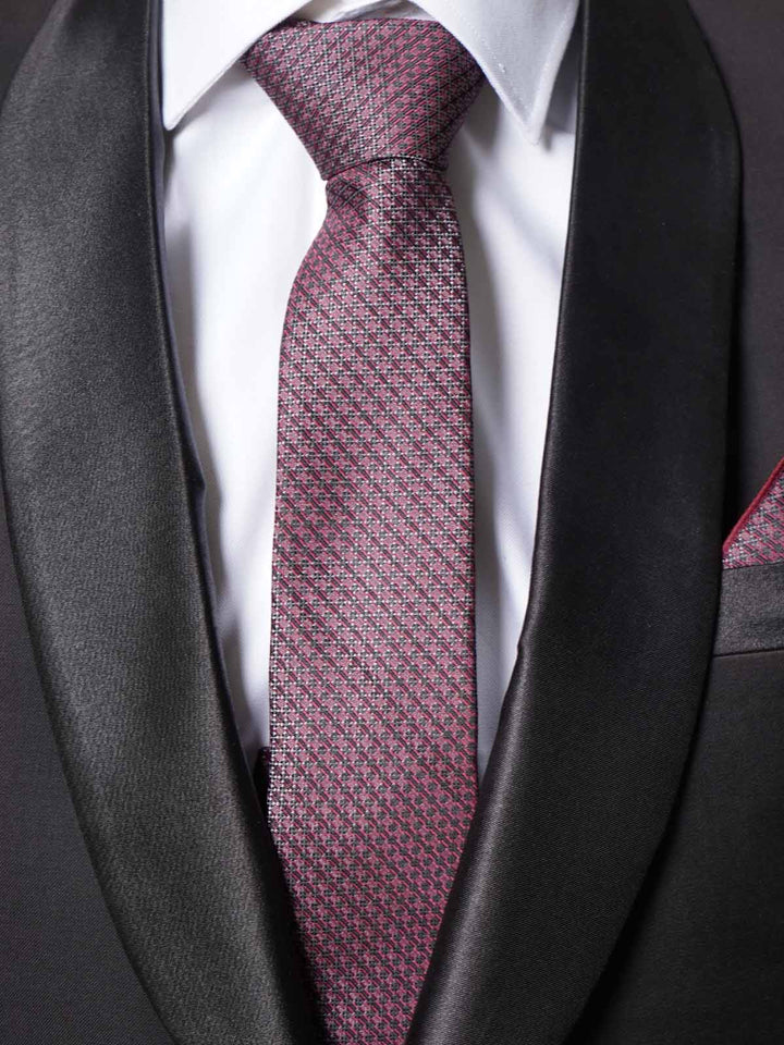 Dark Purple Tie Set (TS-349)