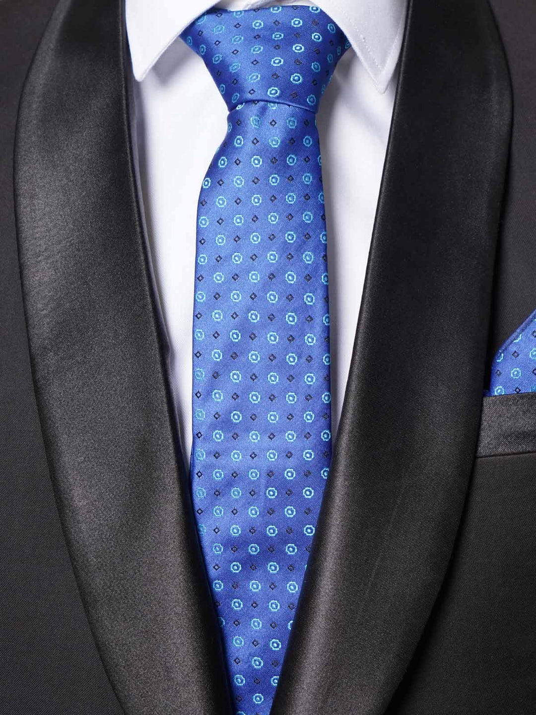 Royal Blue Tie Set (TS-350)