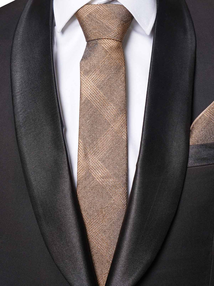 Light Brown Tie Set (TS-354)