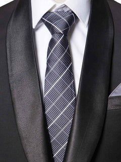 Navy Blue Tie Set (TS-359)