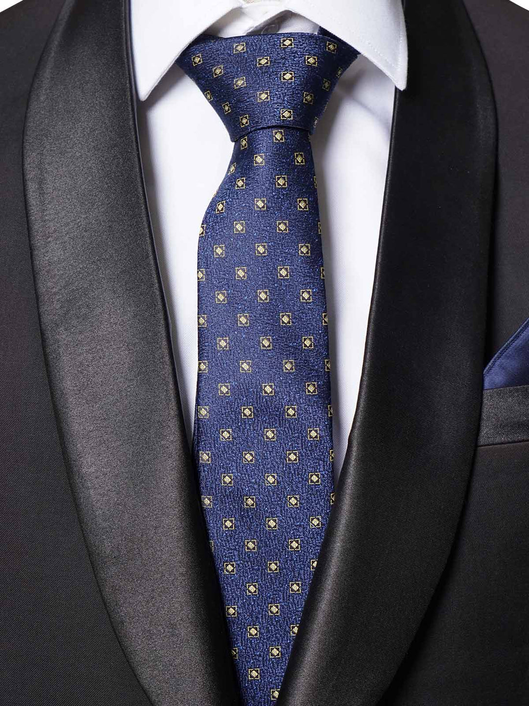 Dark Blue Tie Set (TS-366)