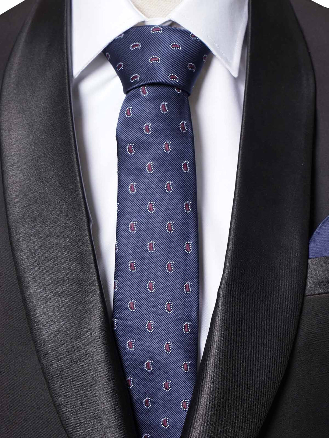 Dark Blue Tie Set (TS-367)