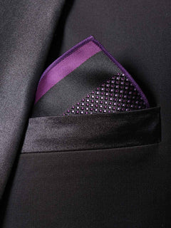 Dark Purple Tie Set (TS-370)