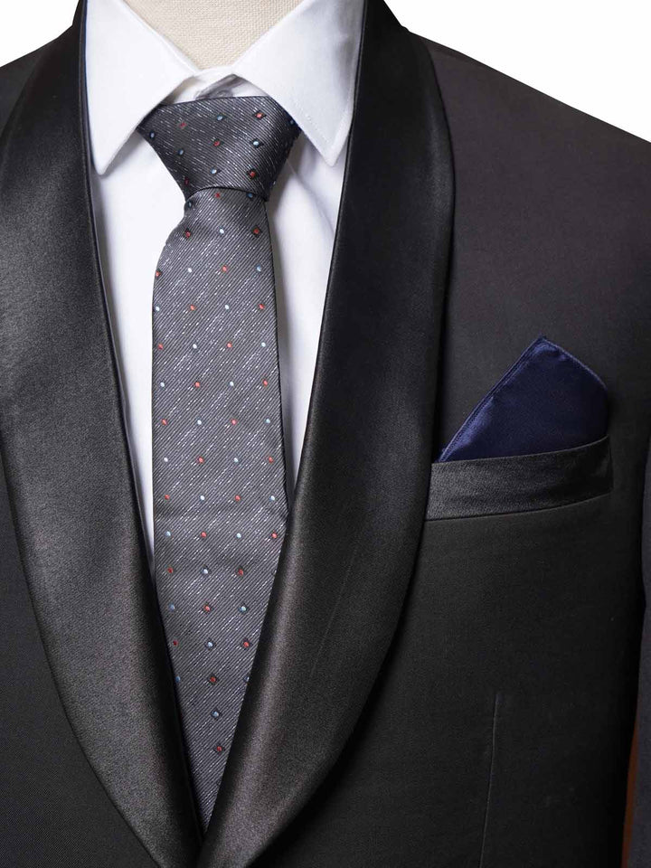 Dark Grey Tie Set (TS-371)