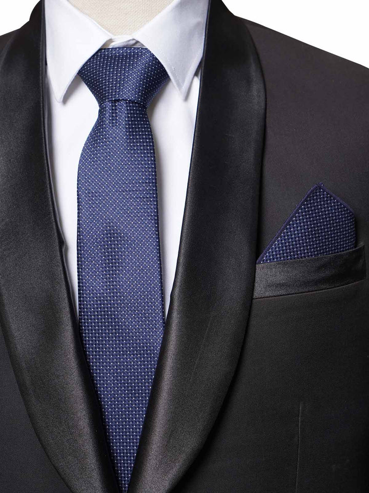 Dark Blue Tie Set (TS-373)