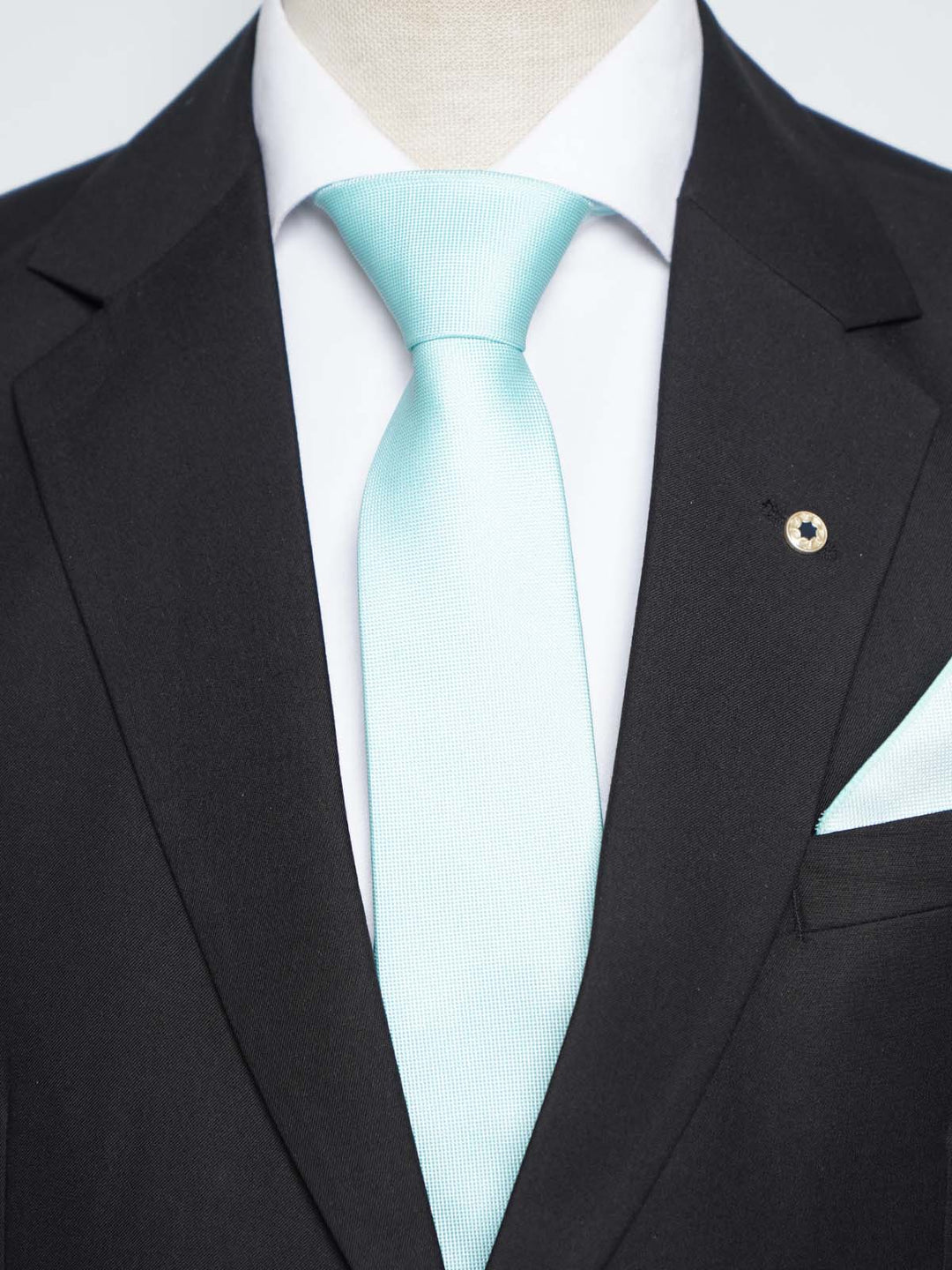 Aqua Green Tie Set (TS-381)