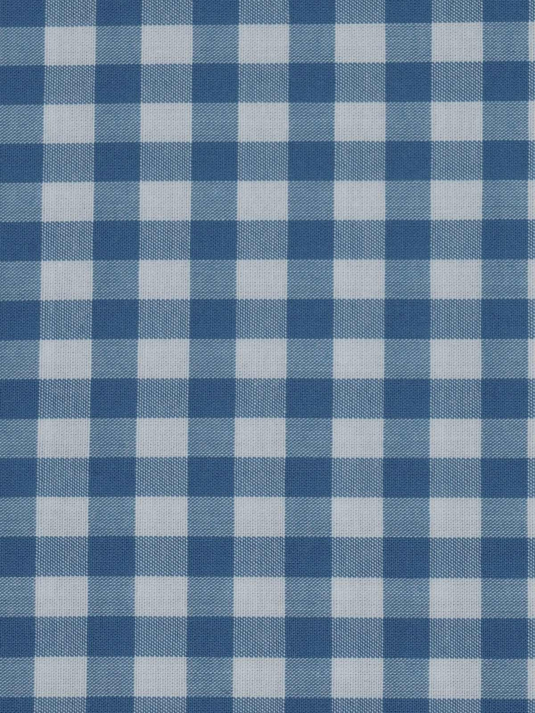 Blue & White Check Bespoke Shirt (BSCK-022)