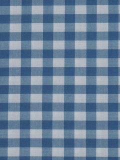 Blue & White Check Bespoke Shirt (BSCK-022)