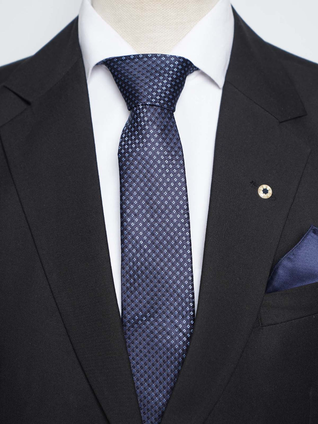 Dark Blue Tie Set (TS-400)