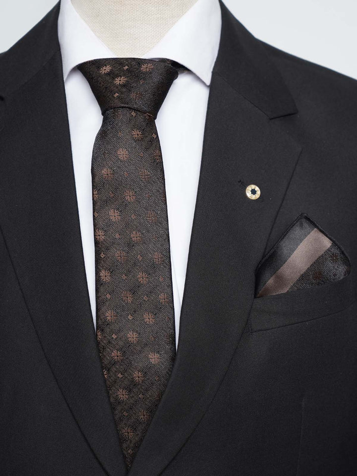 Brown Tie Set (TS-403)