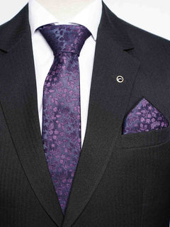 Purple Tie Set (TS-407)