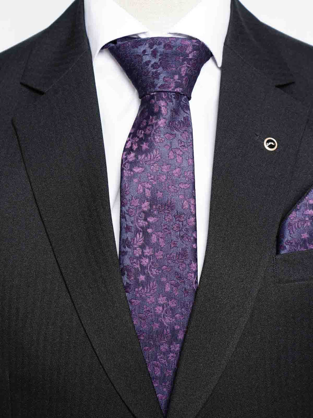 Purple Tie Set (TS-407)