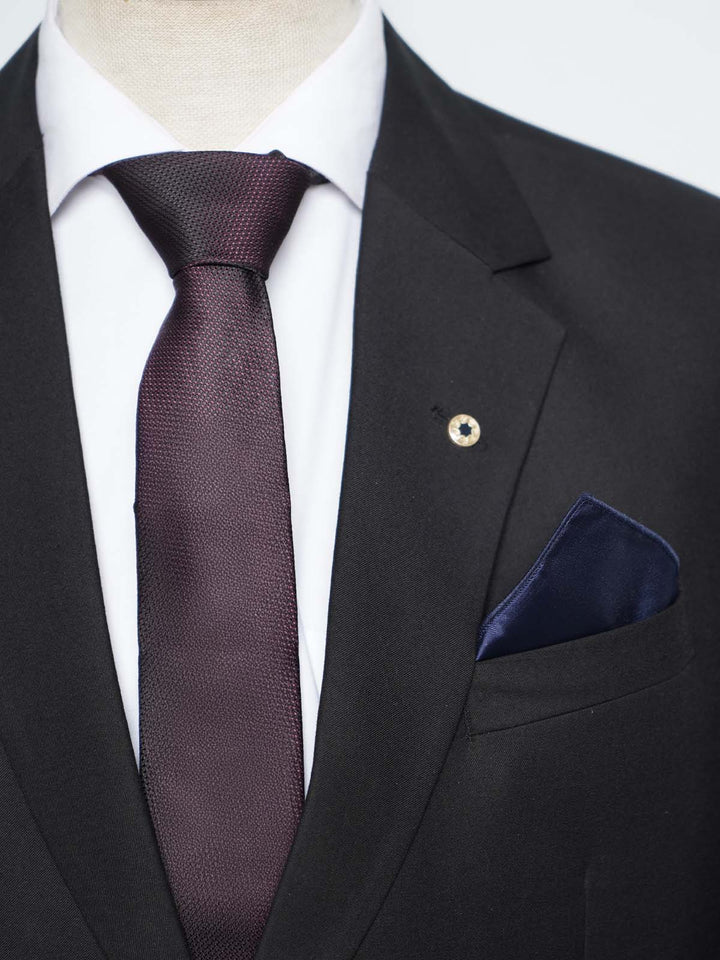 Maroon Tie Set (TS-410)