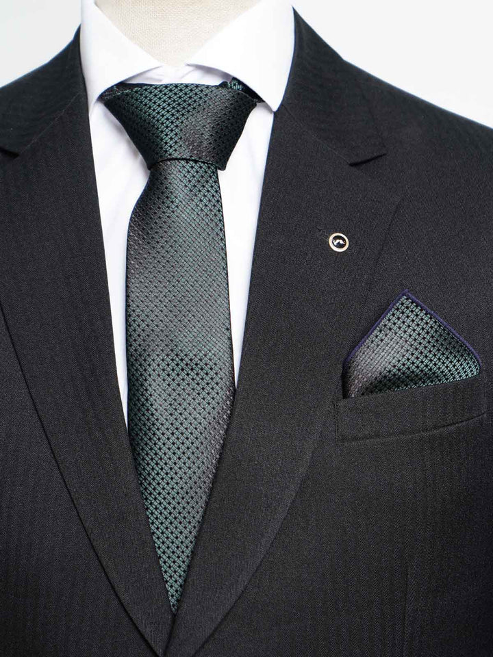 Dark Green Tie Set (TS-413)