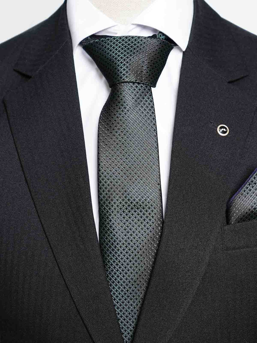 Dark Green Tie Set (TS-413)