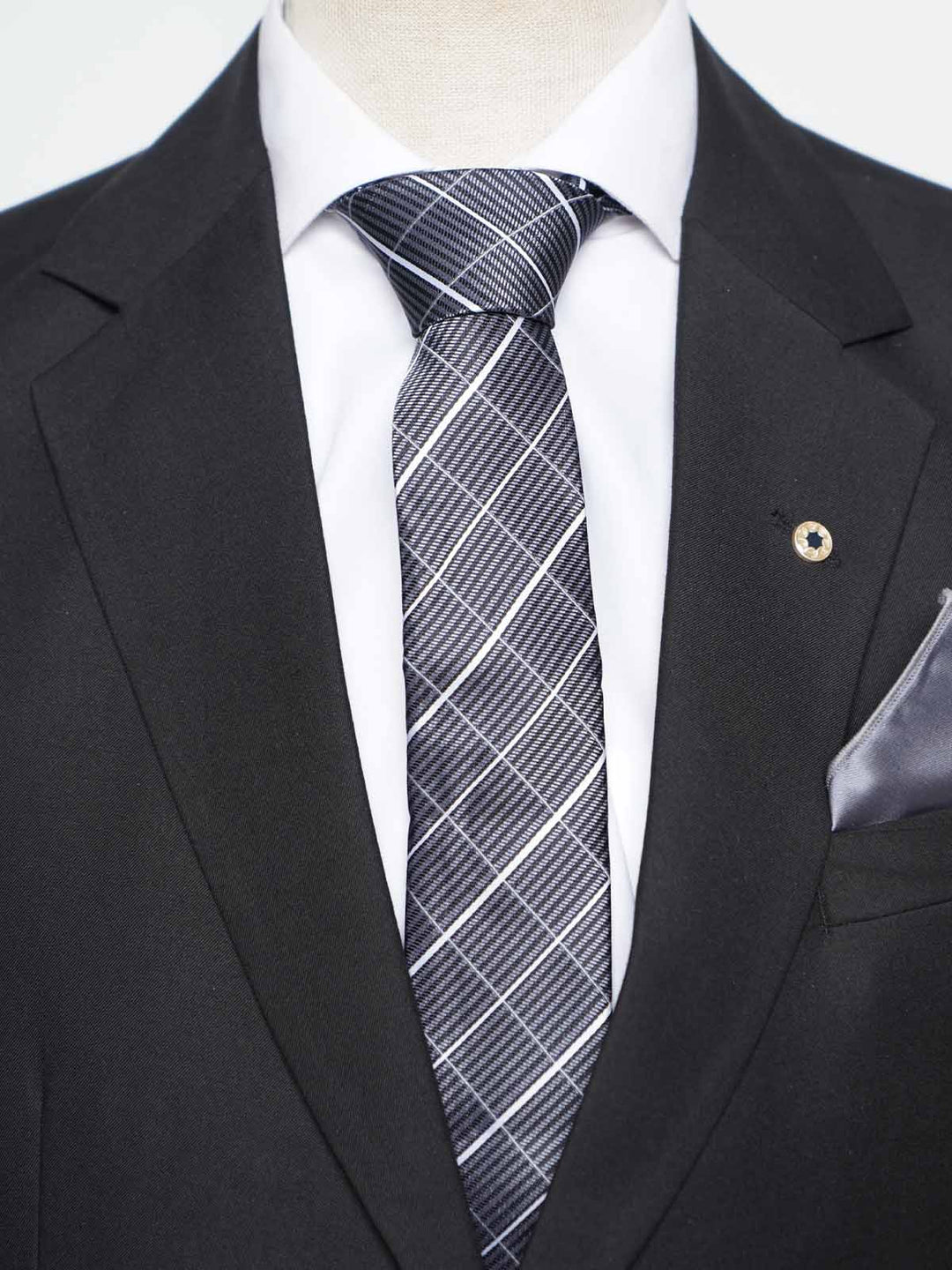 Navy Blue Tie Set (TS-419)