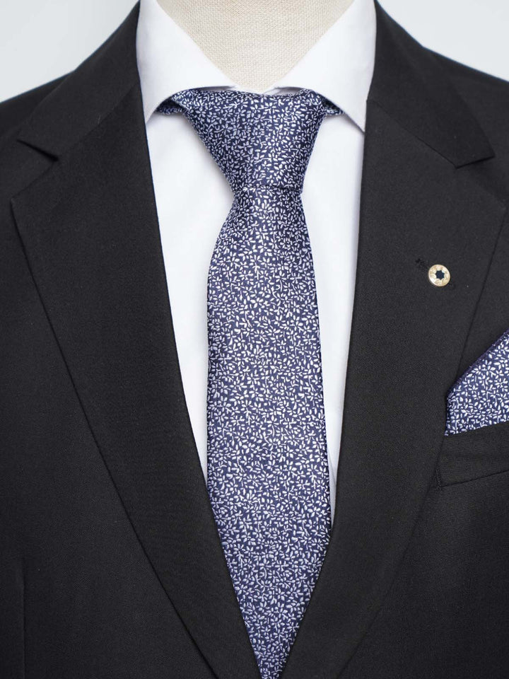 Navy Blue Tie Set (TS-424)