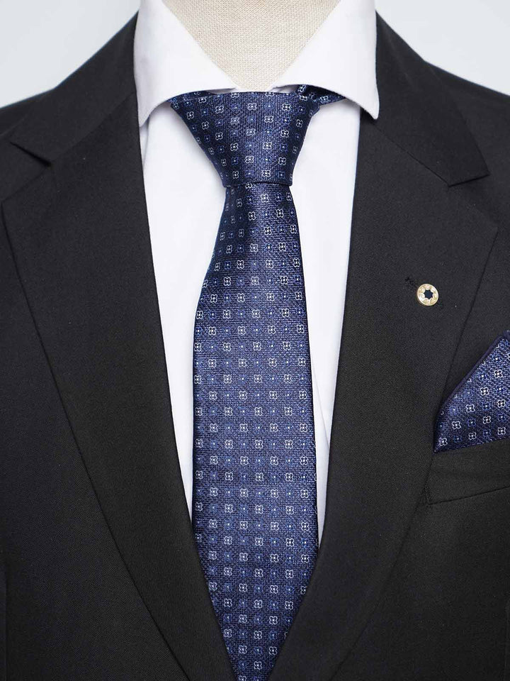 Navy Blue Tie Set (TS-426)