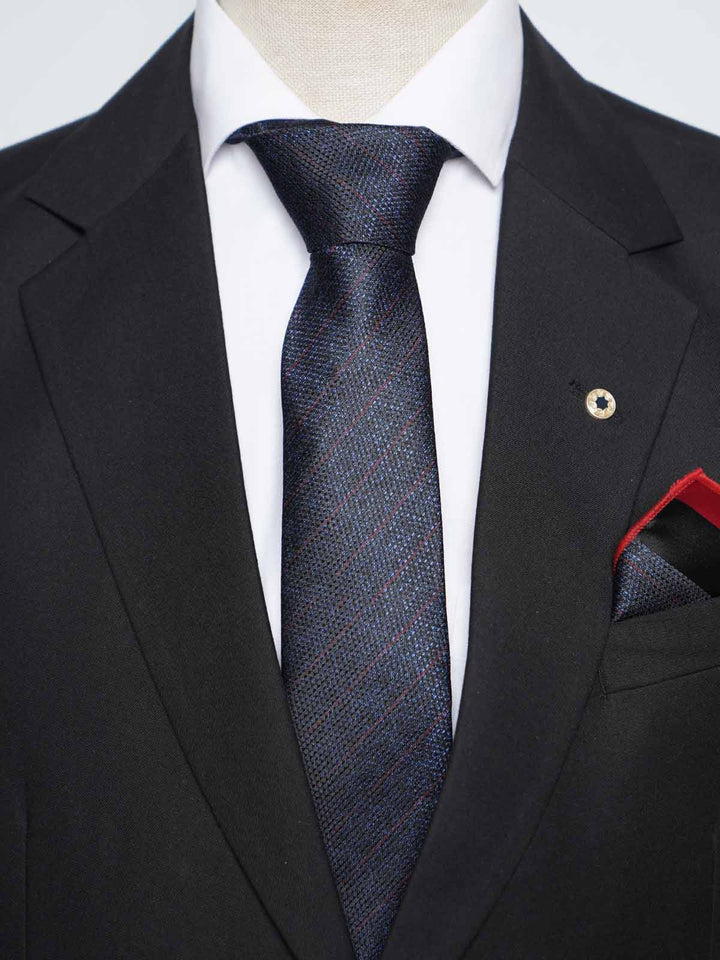 Navy Blue Tie Set (TS-430)