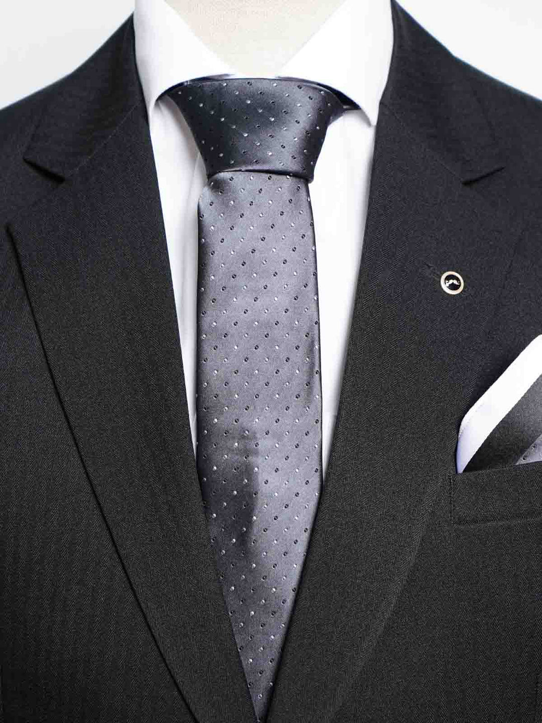 Dark Grey Tie Set (TS-441)