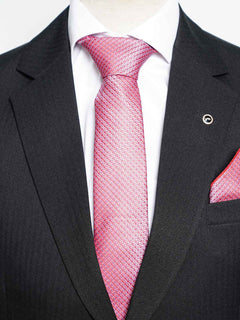 Dark Pink Tie Set (TS-443)