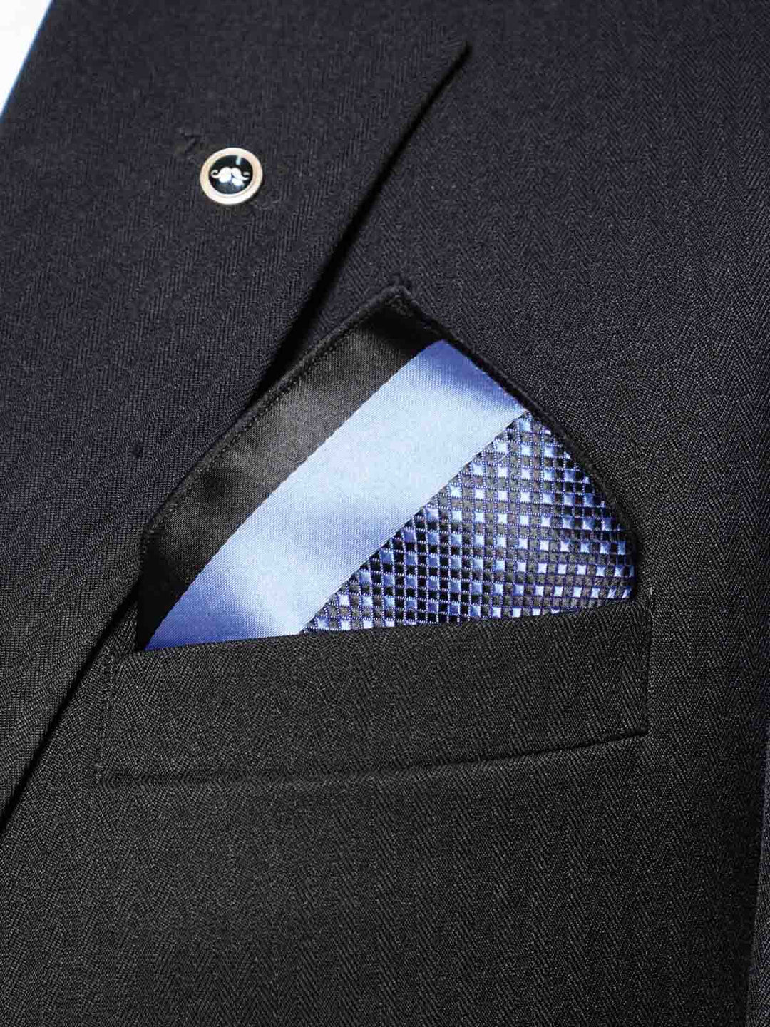 Dark Blue Tie Set (TS-444)