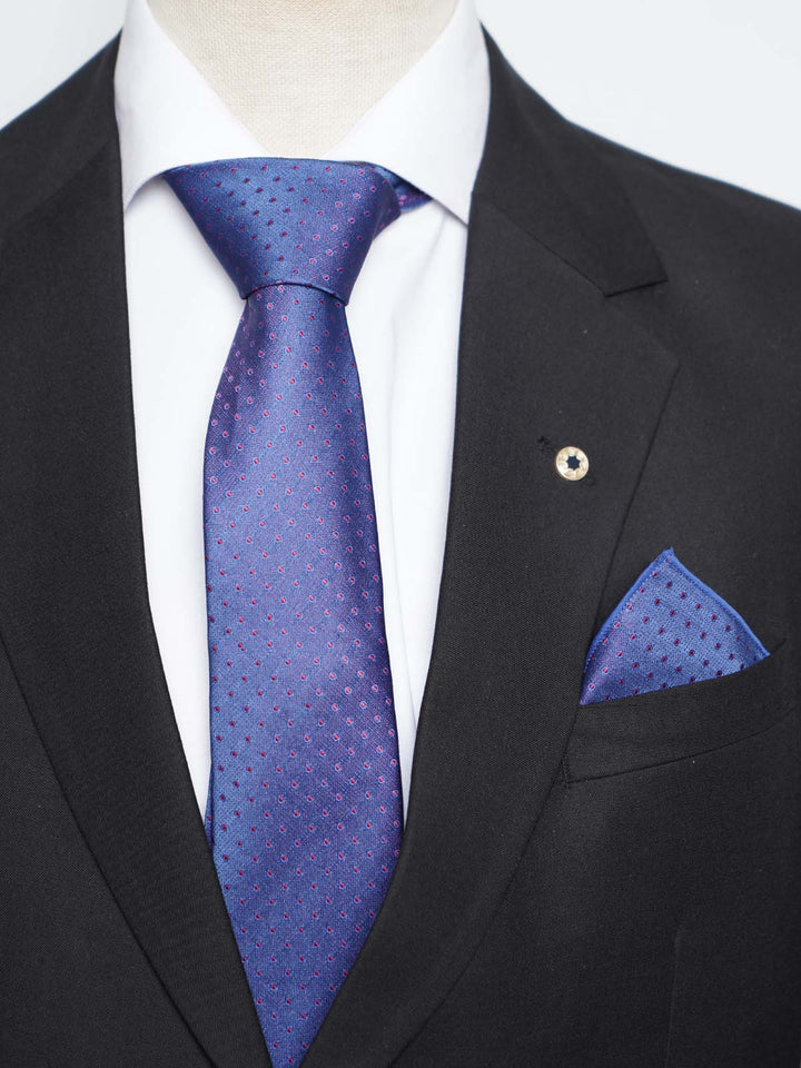 Royal Blue Tie Set (TS-448)