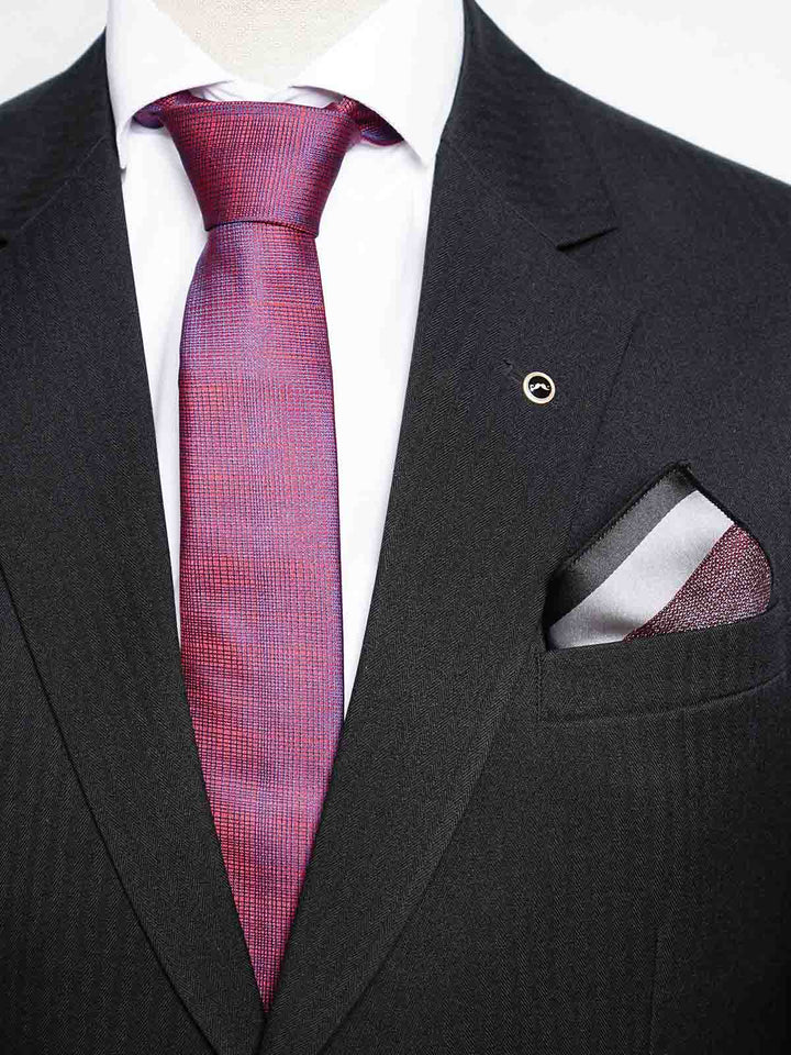 Maroon Tie Set (TS-452)