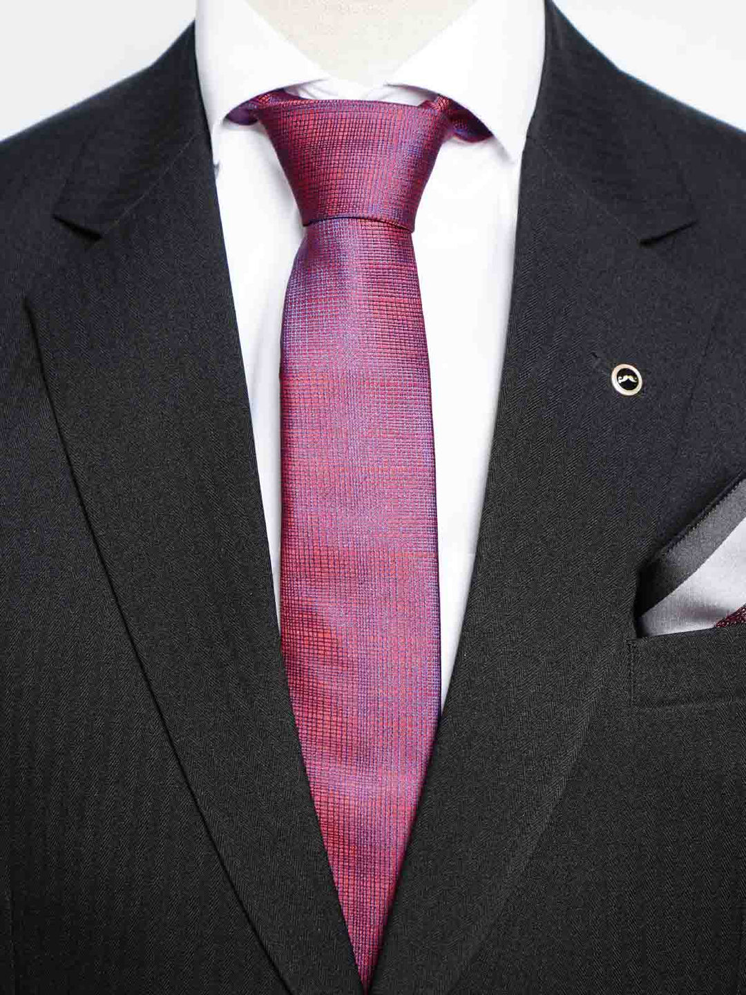 Maroon Tie Set (TS-452)