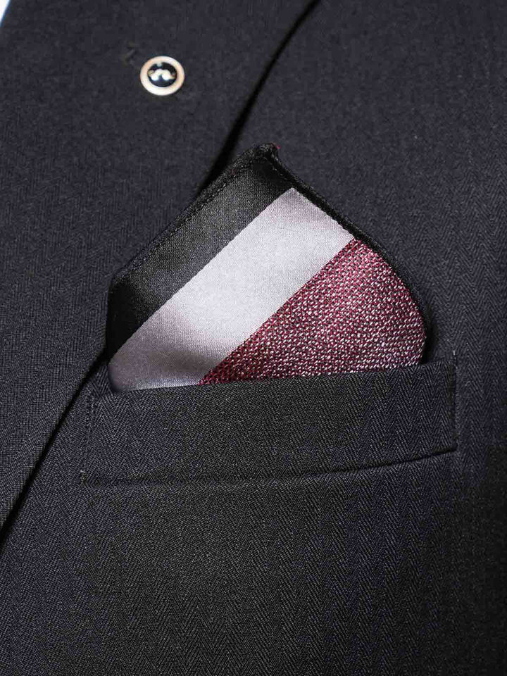 Maroon Tie Set (TS-452)