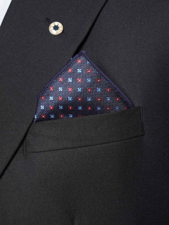 Navy Blue Tie Set (TS-457)