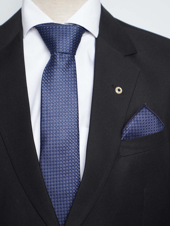 Dark Blue Tie Set (TS-471)