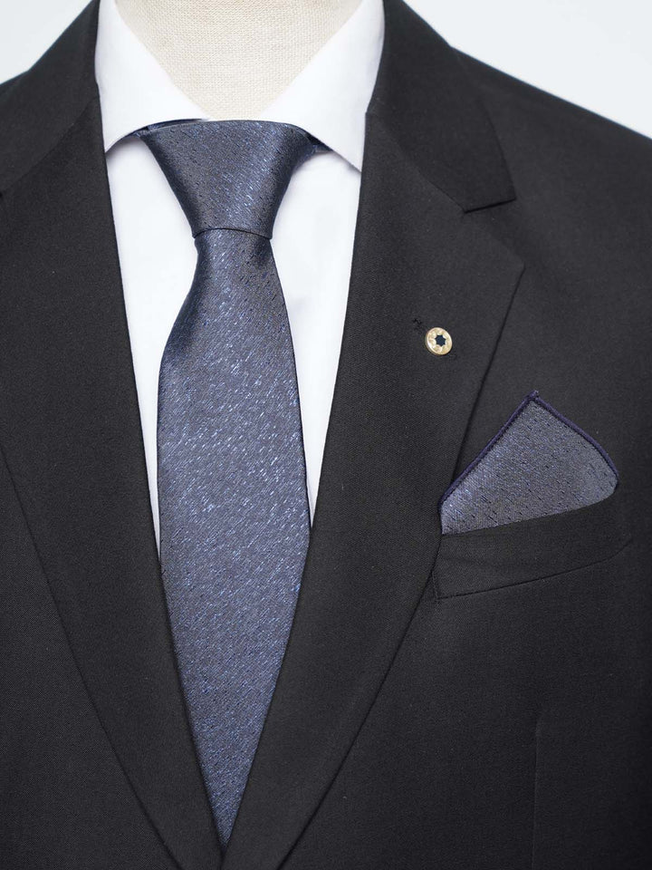 Navy Blue Tie Set (TS-472)